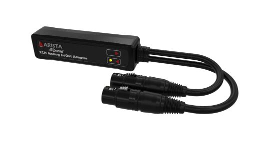 Conversor Dante de 2 canales Arista E-Vocal DUO ARS-0200-A00, Adaptador de entrada analogica de 2 canales - Imagen 2