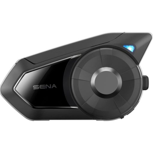 Sena 30K Sistema de Comunicacion Bluetooth para Motocicleta con Altavoces HD, Paquete Doble, Negro