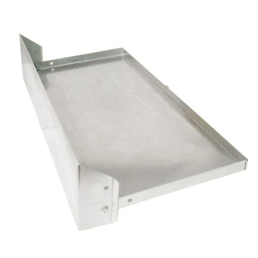Estacion de trabajo Pit Posse 610 con bandeja abatible y estante de gabinete 32" para herramientas - Hecho en EE. UU. - Accesorio para tienda automotriz en garaje, remolque de carga cerrado o carrera - Organizador de almacenamiento de aluminio (Plata) - Imagen 6