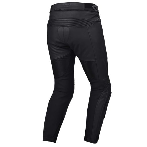 Pantalones de Moto para Hombres SHIMA Piston - Pantalones de Verano de Cuero y Malla con Paneles Elasticos, Protectores CE en Cadera y Rodillas (Negro, Talla 50) - Imagen 2