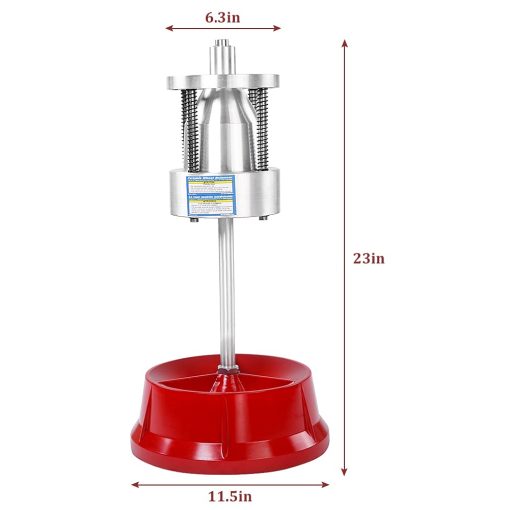 Equilibrador de Ruedas de Burbujas Portatil, Maquina Equilibradora de Neumaticos Profesional Pesada para Rines de Neumaticos de Coches y Camiones con Nivel de Burbuja - Imagen 7