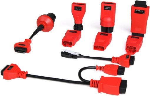 Autel MaxiSys MSOBD2KIT Kit de Adaptadores No-OBDII, 9 Conectores para Diagnosticos en Autos Sin Puerto OBD2, Estuche Resistente, Compatible con Escaneres MSUltra MS919 MS909 Elite II MS906 Pro MS906TS MK808S - Imagen 6