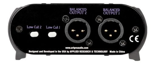 ART Dual RP Preamplificador de microfono dual con alimentacion fantasma - Imagen 3