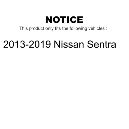 Kit de Ensamblaje de Cojinete de Rueda Delantera Trasera Para Nissan Sentra 2013-2019 K70-101438 - Imagen 3