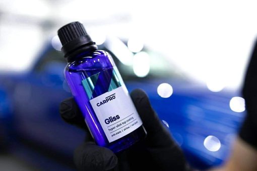 Kit CARPRO Gliss V2-30ml - Revestimiento Ceramico para Autos - Capa Superior Hiper Suave Hidrofobica con Aplicadores de Microfibra - Imagen 7