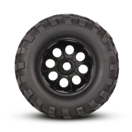 Goolsky 2Pcs AUSTAR AX-3011 155mm 1/8 Neumaticos de Camioneta Monstruo con Llanta de Rueda Beadlock para TRAXXAS SUMMIT E-Revo HPI Savage XL Flux HSP Coche RC - Imagen 6