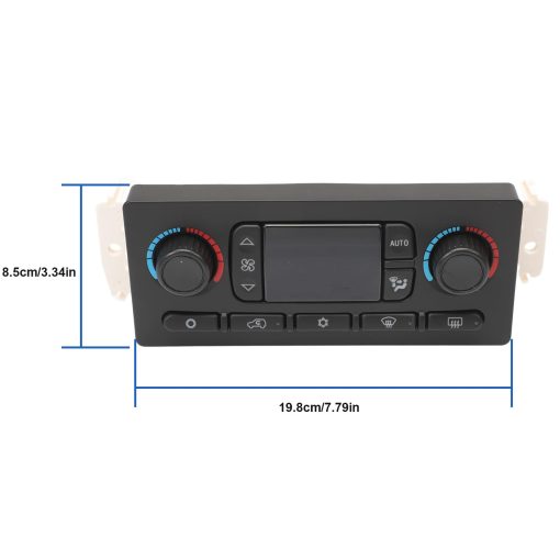 599-211XD Modulo de Control de Clima, Panel de Control de Clima A/C Calefaccion Compatible con Silverado Suburban Trailblazer Avalanche, Sierra Yukon Envoy Escalade, Reemplazo#10367041,10399657,10367042 - Imagen 7