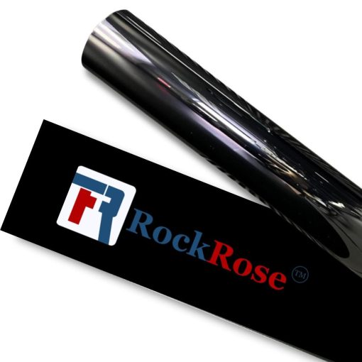 Tinte para Coche RockRose 20% VLT 40" por 15FT 2PLY Nano Ceramic Profesional Tinte para Ventana de Coche Bloqueo de Calor, UV e IRR Pelicula Adhesiva para Coche(40" x 15FT)