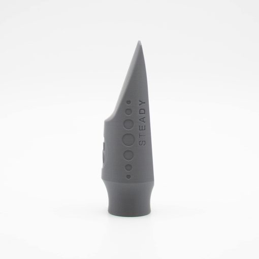Boquilla de Saxofon Alto Syos, Modelo Steady, Apertura de 7, Gris Antracita, Mejora el Sonido de tu Saxofon con esta Boquilla de Saxofon Alto Facil de Tocar, Flexible y Homogenea - Imagen 9