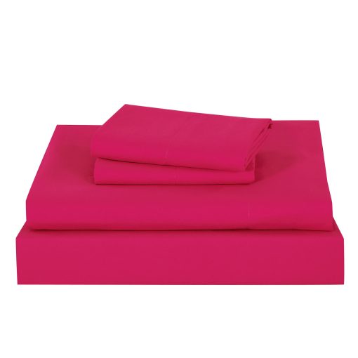 Set de Edredon de 9 Piezas ESCA Negro Rosa, Juego de Sabanas, Ropa de Cama - Tamaño Cal King - Imagen 6
