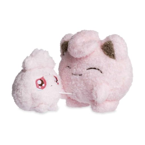 Peluche de soporte dulce de Pok?mon Center: Igglybuff & Jigglypuff, 6 pulgadas
