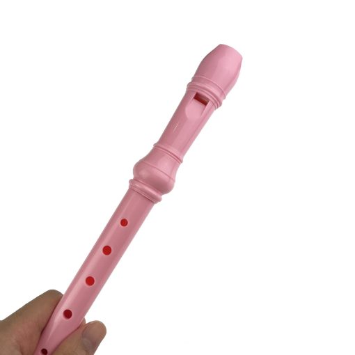 Flautas dulces descant soprano Miokun 9 Pack ABS, estilo aleman, 8 agujeros con varilla de limpieza, bolsa de almacenamiento negra (paquete de 9, multicolor) - Imagen 5