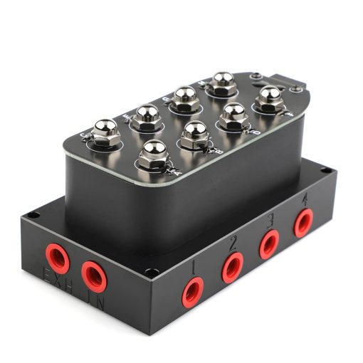 Controlador de Suspension Neumatica con Valvula Solenoide de 1/4 NPT 0-300Psi 12V Controlador de Bolsa de Aire ZHSYMX - Imagen 2