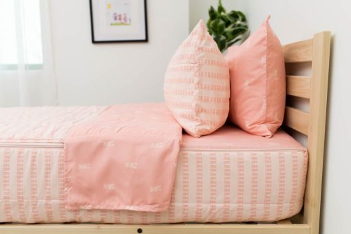 Juego de Cama con Cremallera para Ninas Ballet Rosado de Beddy's, Sabanas y Edredon de Ballet Rosado, Facil de Hacer y Lavar, Incluye Funda de Almohada y Funda de Almohada con Cremallera, Super Suave para Todas las Estaciones - Imagen 3