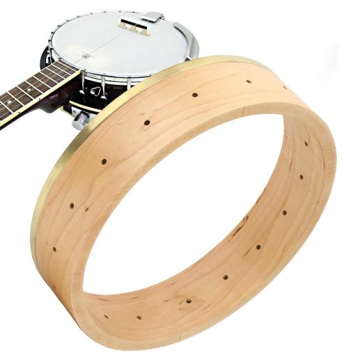 Aro de Borde de Banjo, Aro de Madera de Arce de 11 Pulgadas para Piezas de Banjo - Imagen 4