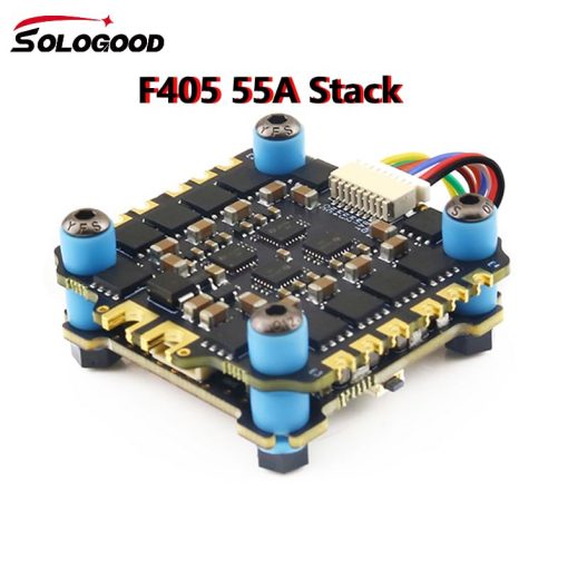 Stack SoloGood F405 55A FPV ICM42688P Controlador de Vuelo BLHELI_S 55A 4en1 ESC 30.5X30.5mm 2-6S para Drones de Estilo Libre FPV - Imagen 2