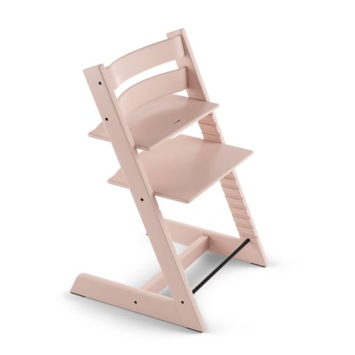 Silla Stokke Tripp Trapp en Serene Pink - Silla Ajustable y Convertible para Bebes, Ninos y Adultos - Conveniente, Comoda y Ergonomica - Diseno Clasico