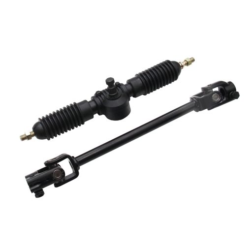 Kit de Volante de Direccion de 320mm y Engranaje de Cremallera & Piñon de 300mm de Acero Completo Para Go Kart Gokart de 110cc - Imagen 5
