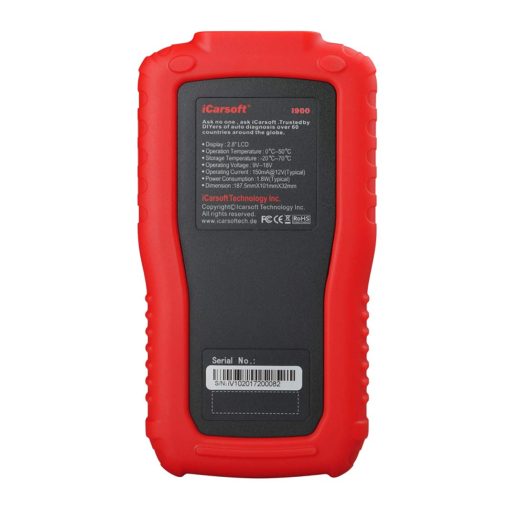 Escaner de diagnostico para automoviles y camiones iCarsoft i900 para General Motors GM, resetear y borrar codigos de falla - Imagen 3