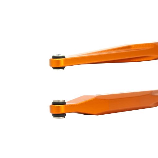 Brazos Traseros de Suspension de Aluminio 7075 CNC Mecanizado (2) para Axial 1/10 RBX10 Ryft (Naranja) - Imagen 3