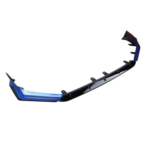 AUTOTOP 5PCS 11TH Front Bumper Lip Spoiler Lip Lower Bumper Body Fit 2022-2023 Honda Civic 11th Gen 4-Door Sedan & Hatchback MC Style (Azul Negro) - Imagen 5