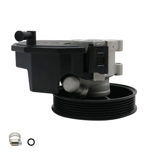 Bomba de direccion asistida Cuuove 20-61607 con polea y deposito para Jeep Grand Cherokee 1999-2004 Sport Utility L6 4.0L, Jeep Grand Cherokee 1999-2000 Sport Utility V8 4.7L, Montaje de bomba de asistencia de direccion - Imagen 4