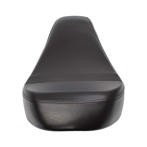 Cojin de asiento delantero de conductor de motocicleta negro de cuero para Harley Sportster XL 1200 883 72 Forty Eight 2016-2020 - Imagen 3