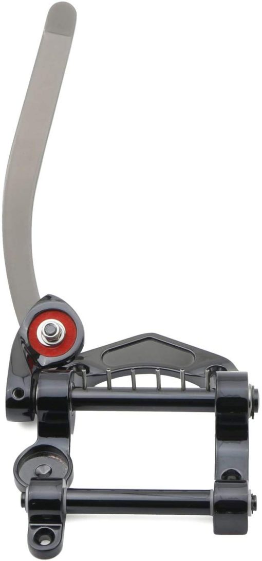 Guitarra Vibrato Tremolo, Puente de Tremolo de Cuerpo Plano para Guitarras Electricas Tele, SG, LP, ETC, Negro - Imagen 3