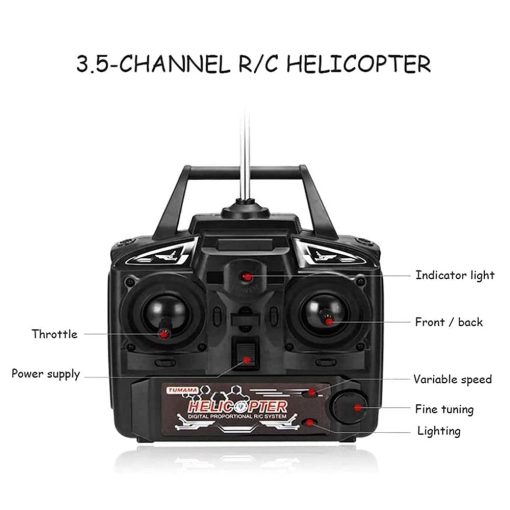 Aircraft Drone Grandes Radio Control Helicoptero RC Cargando Electrico Avioneta Drone Exterior Avion Padre Ninos Hijos Regalos Cumpleanos(2 Baterias) - Imagen 7
