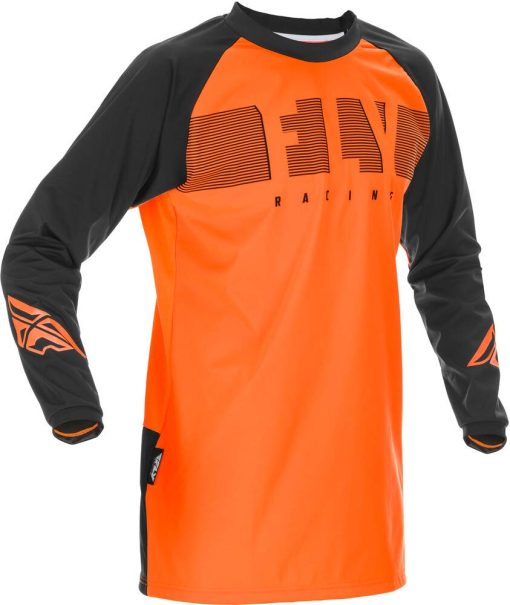 Jersey de proteccion contra el viento Fly Racing (Naranja/Negro, Grande)