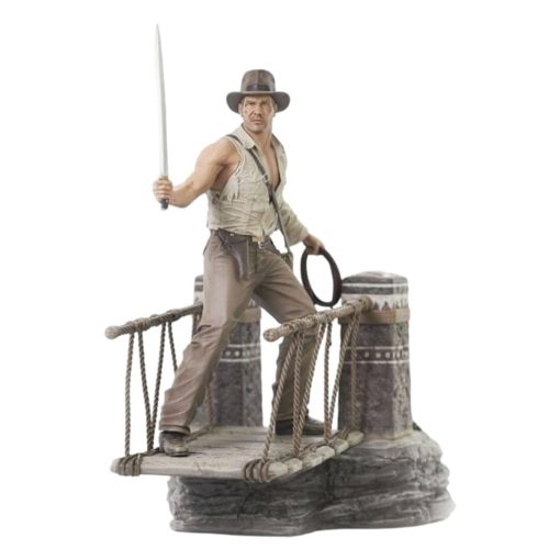 Diamond Select Toys Indiana Jones and The Temple of Doom: Estatua de la galeria Deluxe del Puente de Cuerda