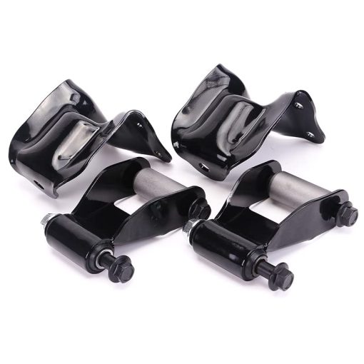 Soporte de espiga de muelle trasero y kit de reparacion de grillete de muelle para Bronco Pickup F150 4WD E0TZ-5776-A E0TZ5776A Par - Imagen 3