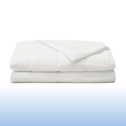 Edredon de Refrigeracion Miracle Made - Edredon Blanco Queen - Manta para Todas Las Estaciones - Ligera y Transpirable - Resistente al Pelo de Mascotas - Hipoalergenico y Antiolor - Juego de Edredon Queen para los que Duermen Calientes