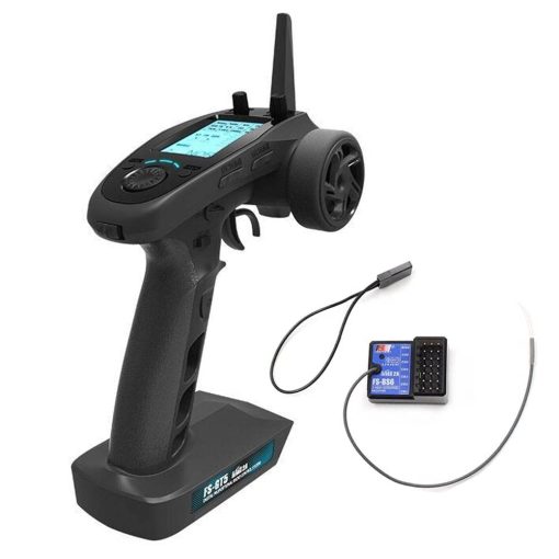 Control remoto Flysky FS-GT5 2.4G de 6 Canales para Coche Barco RC con Receptor FS-BS6