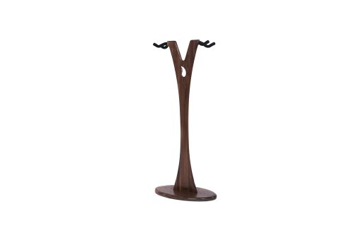 Soporte para Guitarra Acustica y Electrica Ruach GS-1 de Madera - Nogal - Imagen 2