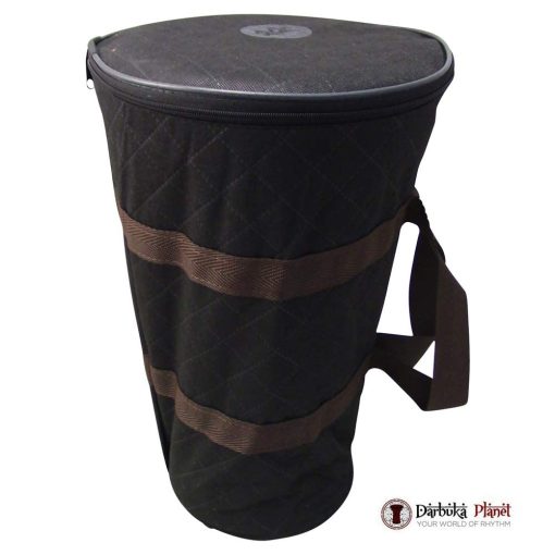 Darbuka Doumbek Zaza Percussion Estilo Egipcio de 17'' Wave (Rojo) - Imagen 4