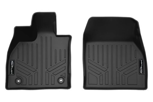 Juego de alfombrillas de piso SMARTLINER a medida en negro para Subaru Solterra EV 2023-2024 - Imagen 6