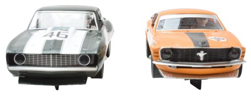 Set de Carreras de Autos Slot Mustang vs Camaro a Escala 1:32 - Scalextric/Premium Hobbies - Imagen 8