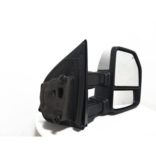 Par de espejos retrovisores de remolque cromado para camiones Ford F150 Pickup 2015 2016 2017 2018 con senal de giro, lampara auxiliar - Imagen 7