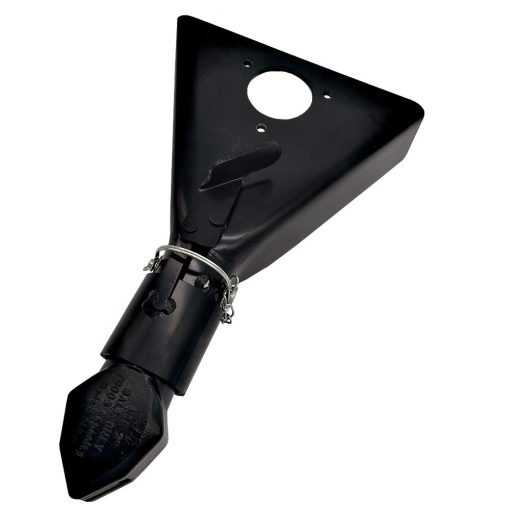 Acoplador de remolque A-Frame soldado de alta resistencia de 2" 7000lbs Negro (2" 7000Lbs) - Imagen 4