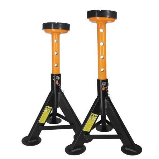 Gatos de 4 toneladas BESTOOL, Gato con Pines de Bloqueo de Seguridad Capacidad de 8,000 lbs, Paquete de 2 (Negro)