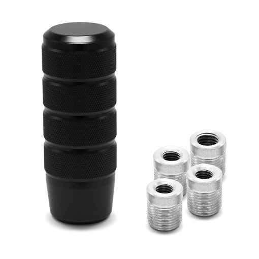 Increible AUTO (Negro) Palanca de cambios de marchas manual Racing JDM Stick para Mazda Tacoma STi Nismo 2004 Honda Accord Subaru Focus ST Miata Toyota Adaptadores Incluidos