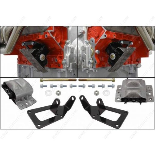 Kit de Montaje de Conversion de Motor ICT Billet Compatible con Camioneta Chevy OBS de 2WD 1988-1998 - LS1 LM7 LR4 LQ4 LS6 L59 LQ9 LM4 L33 LS2 LH6 L92 L76 LY2 LY5 LY6 LC9 LFA LH8 LMG LS3 L98 5510-KIT001EM - Imagen 3