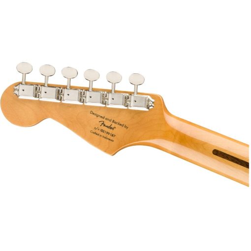 Guitarra electrica Squier Classic Vibe 50s Stratocaster, con garantia de 2 anos, Negro, Diapason de arce - Imagen 7