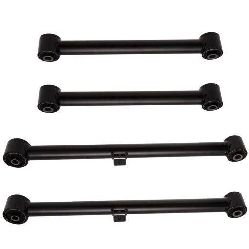 Conjunto de 4 piezas KEYOOG K642211 K643104 Brazo de control trasero superior e inferior compatible con Do-dge Ram 1500 2009-2012 (OE# 52855800AE 52855801AG CMS251061 CMS251062)