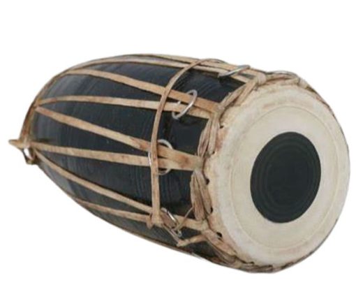 Madal Drum Instrumento Folklorico Nepali de Madera Diseno Autentico Tambor Tallado a Mano para Divertirse, Instrumento Musical para Todas las Edades de Musicos - Regalo Suministros de Fiesta Favor de Fiesta de Cumpleanos - Imagen 4