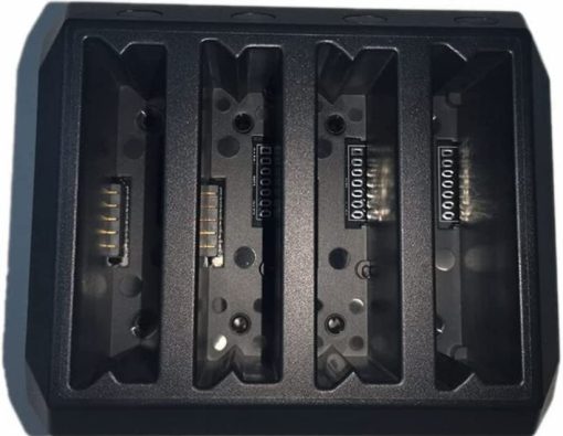 Base de Carga de 4 Ranuras para Zebra TC51 TC510K TC52 Cargador de Bateria con Adaptador para Zebra TC56 TC57 Accesorios de Carga para Escaner - Imagen 2