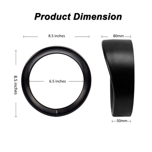 Juego de Anillo de Moldura para Faro de 7 pulgadas y Anillo de Moldura para Luces Antiniebla de 4 1/2" con Juego de Anillo de Moldura para Luz de Giro Ajuste para Harley Softail Touring Negro - Imagen 3