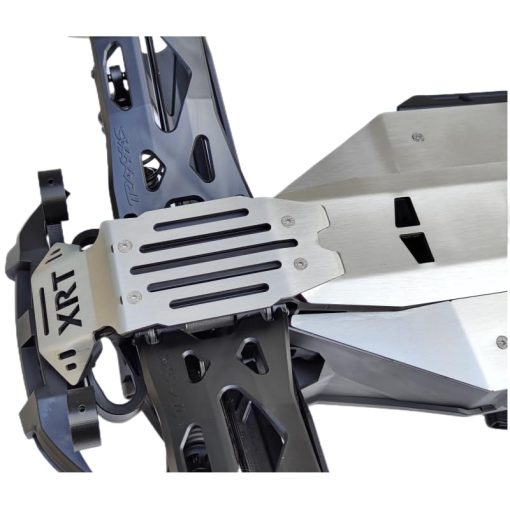 Proteccion de Chasis de Acero Inoxidable para Frontal, Central y Trasero Skid Plate 5pcs para Traxxas 1/6 XRT Monster Truck 8S #78086-4 - Version Hueca - Imagen 3
