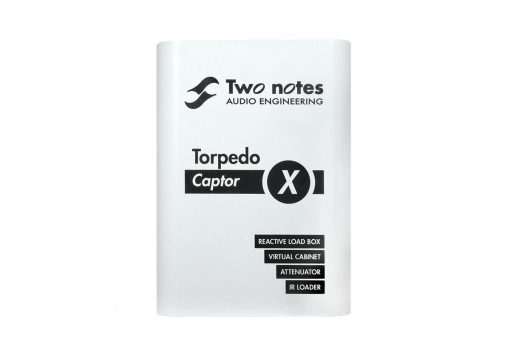 Two Notes Torpedo Captor X Caja de Carga Reactiva DI y Atenuador - 8 ohmios